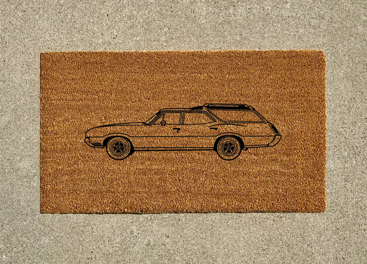 Oldsmobile Station Wagon Welcome Door Mat