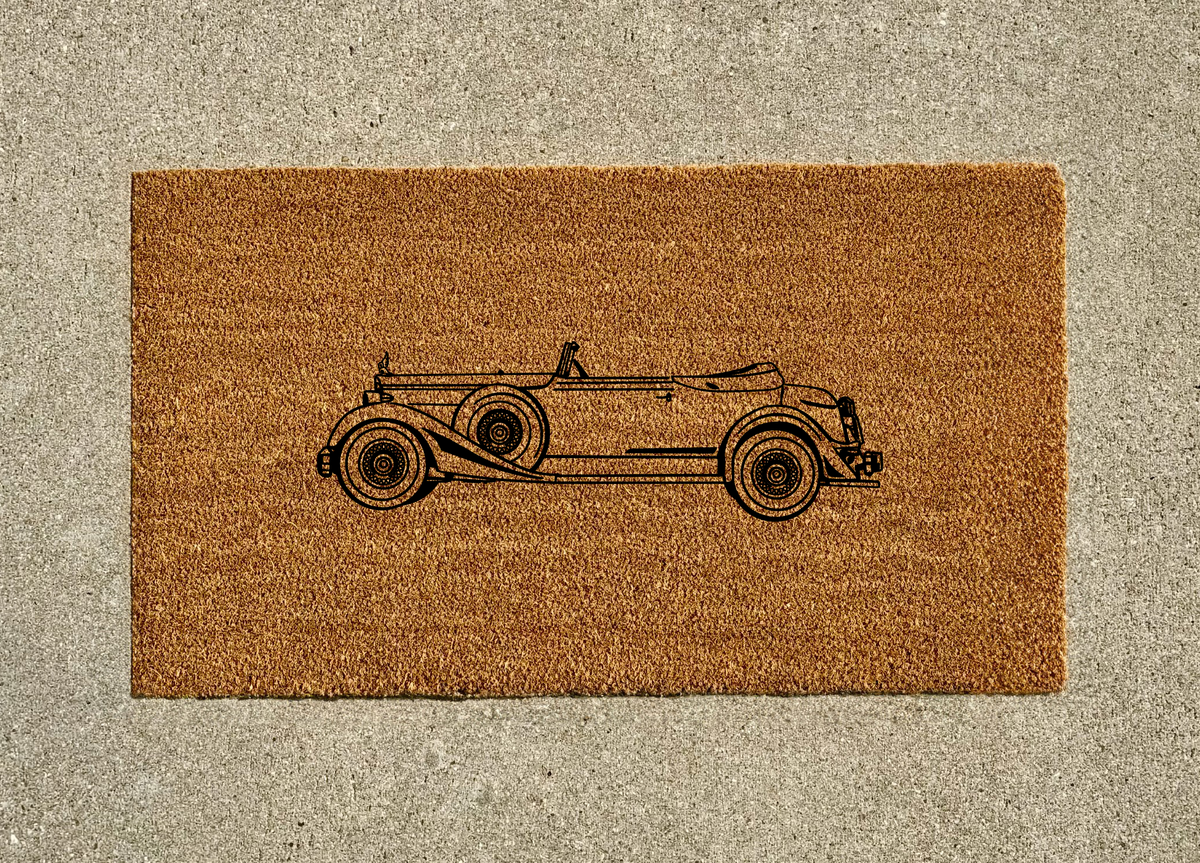 Packard V12 Welcome Door Mat