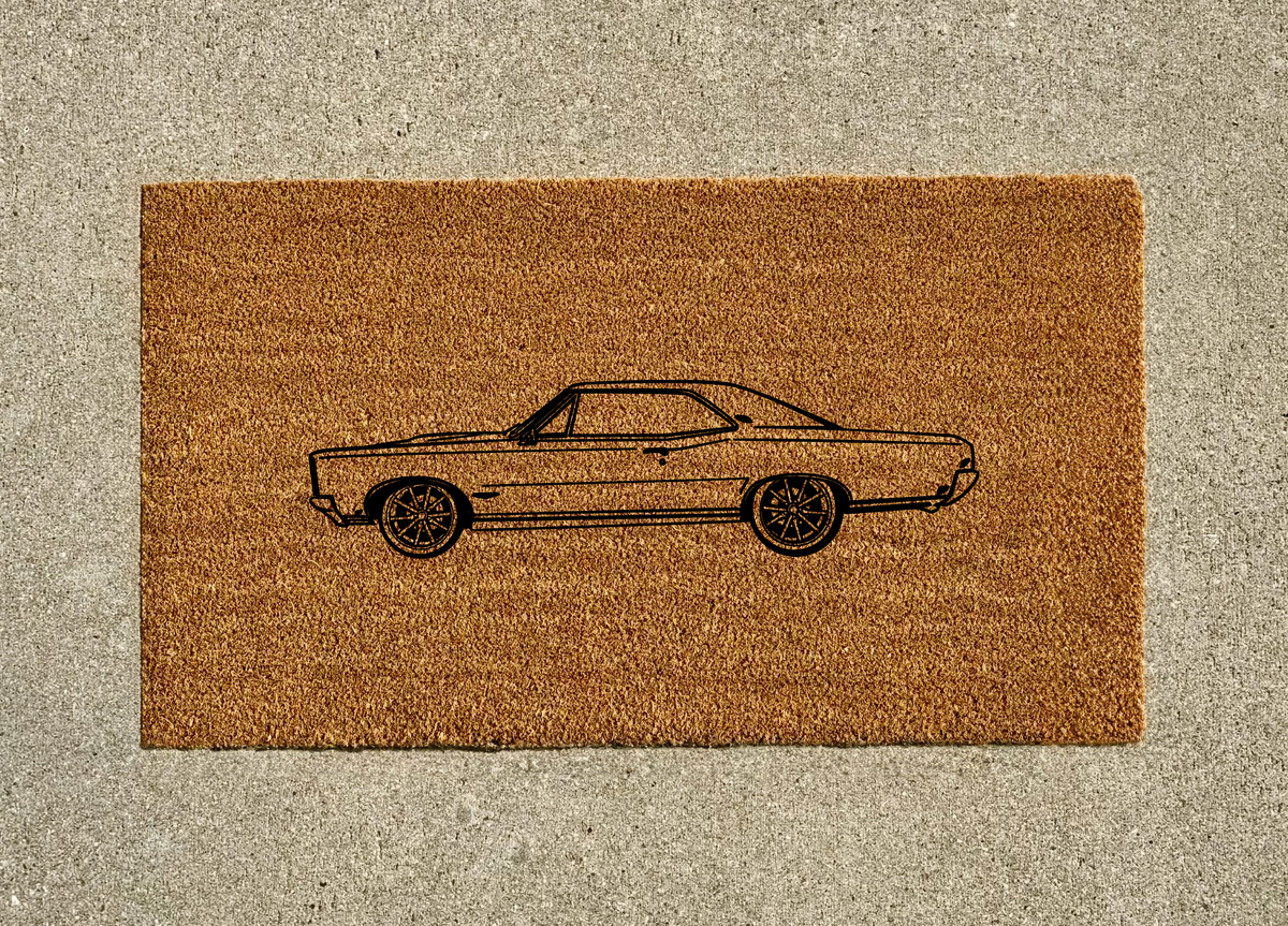 Pontiac GTO Coupe Welcome Door Mat