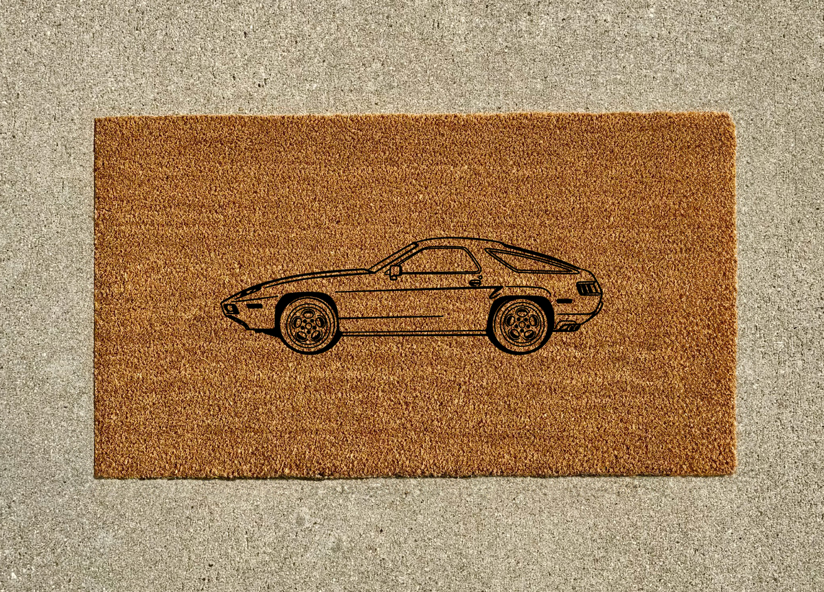 Porsche 928 Welcome Door Mat