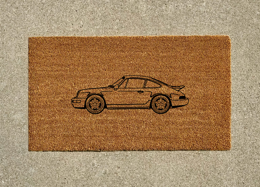 Porsche 964 RS America Welcome Door Mat
