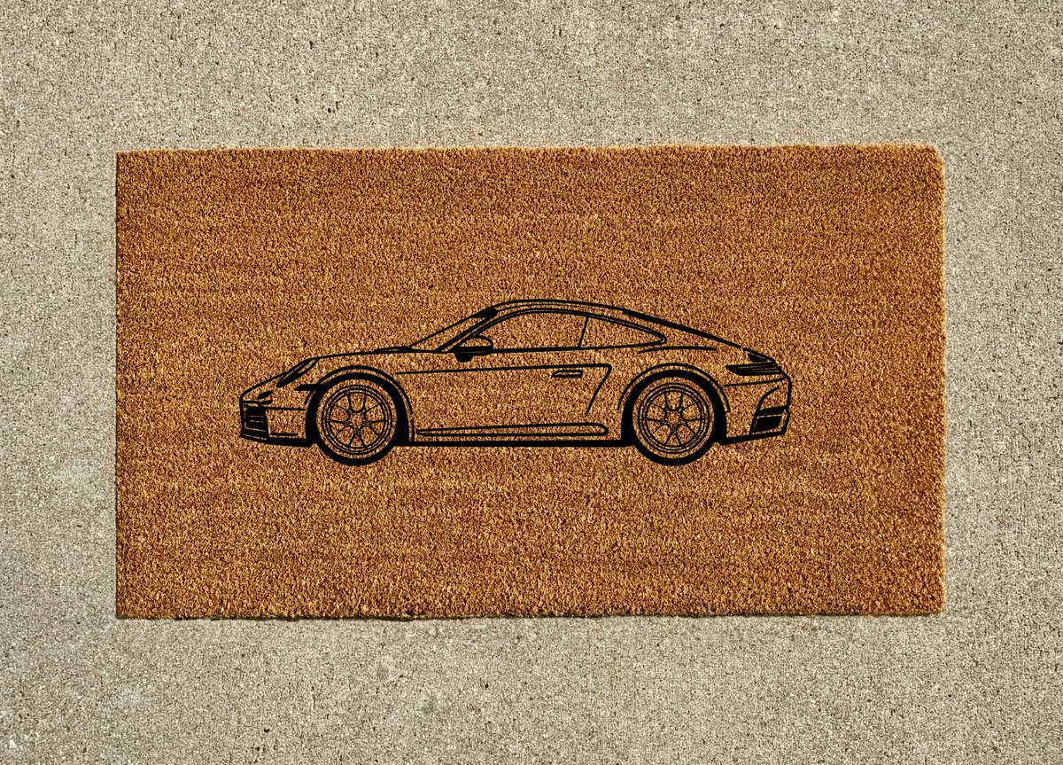 Porsche 992 GT3 Touring Welcome Door Mat