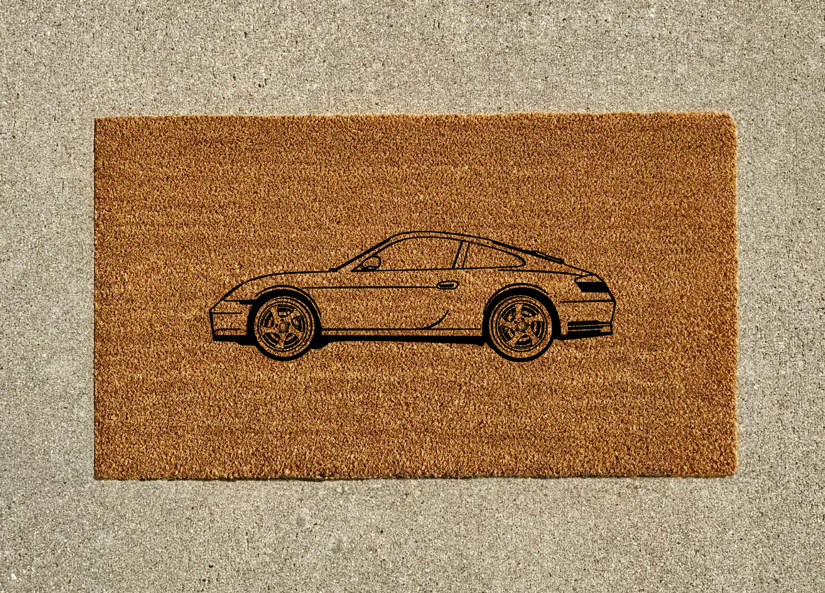 Porsche 996 Carrera 4S Welcome Door Mat