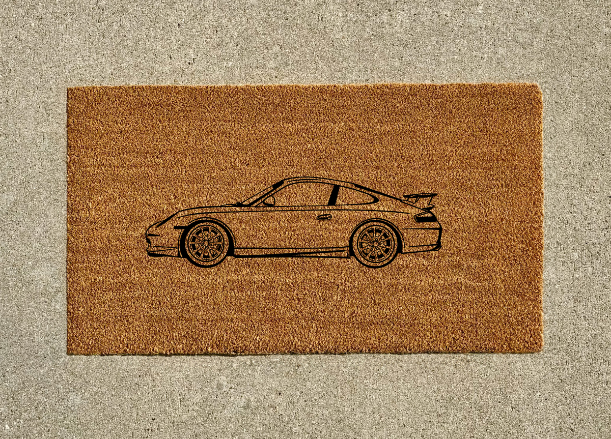 Porsche 996 GT3 Welcome Door Mat