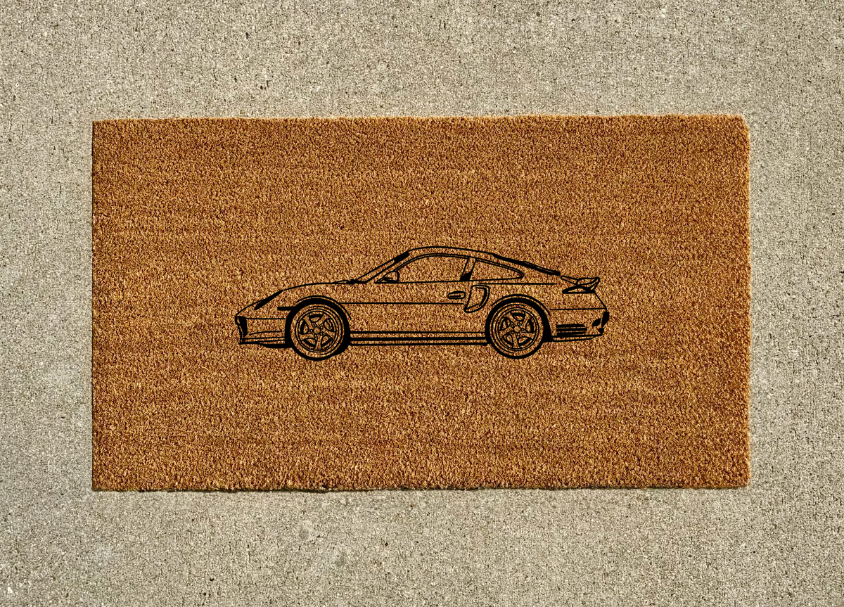 Porsche 996 Turbo Welcome Door Mat