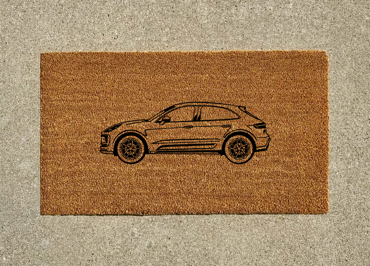 Porsche Macan GTS Welcome Door Mat