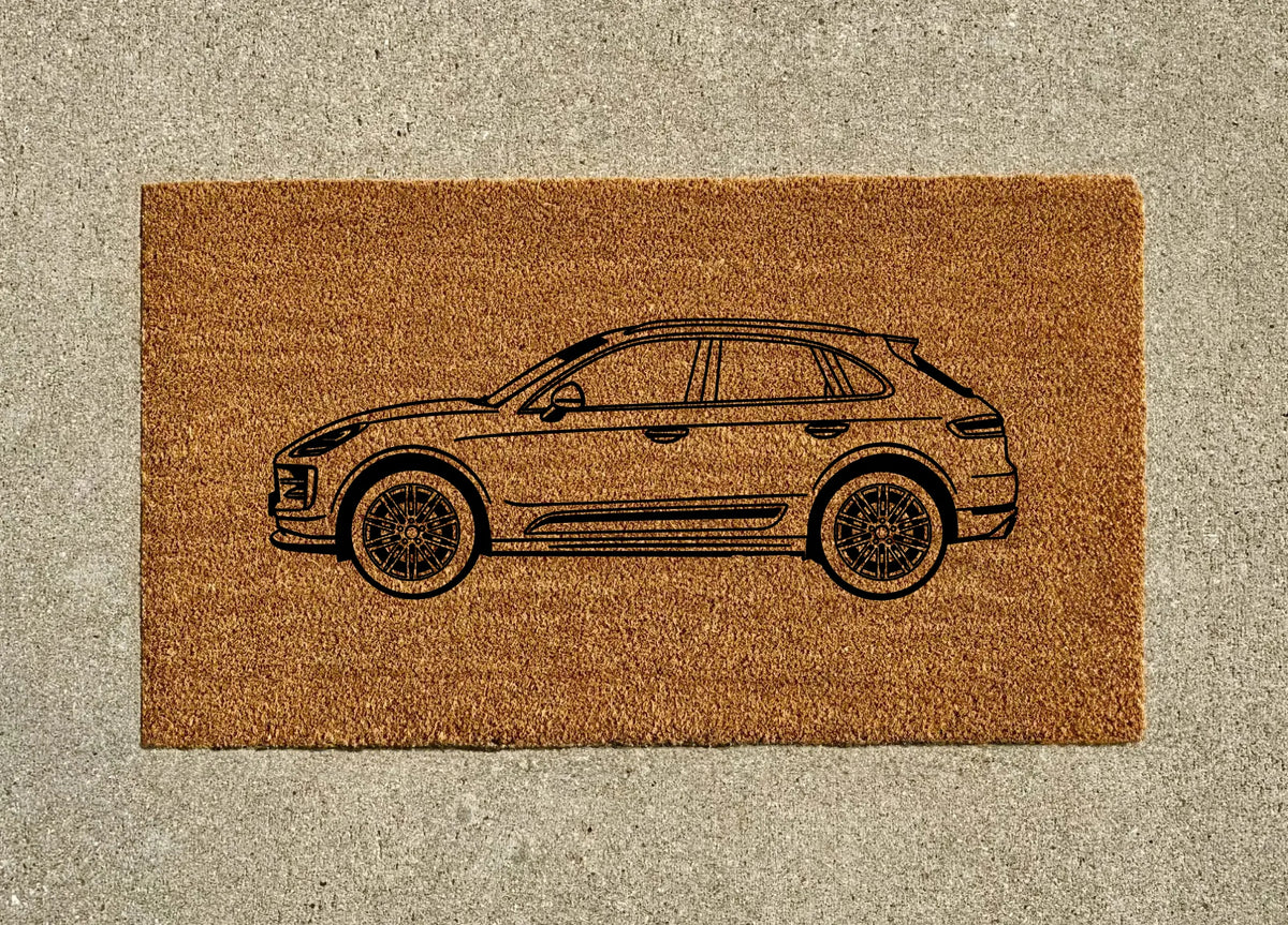Porsche Macan S Welcome Door Mat