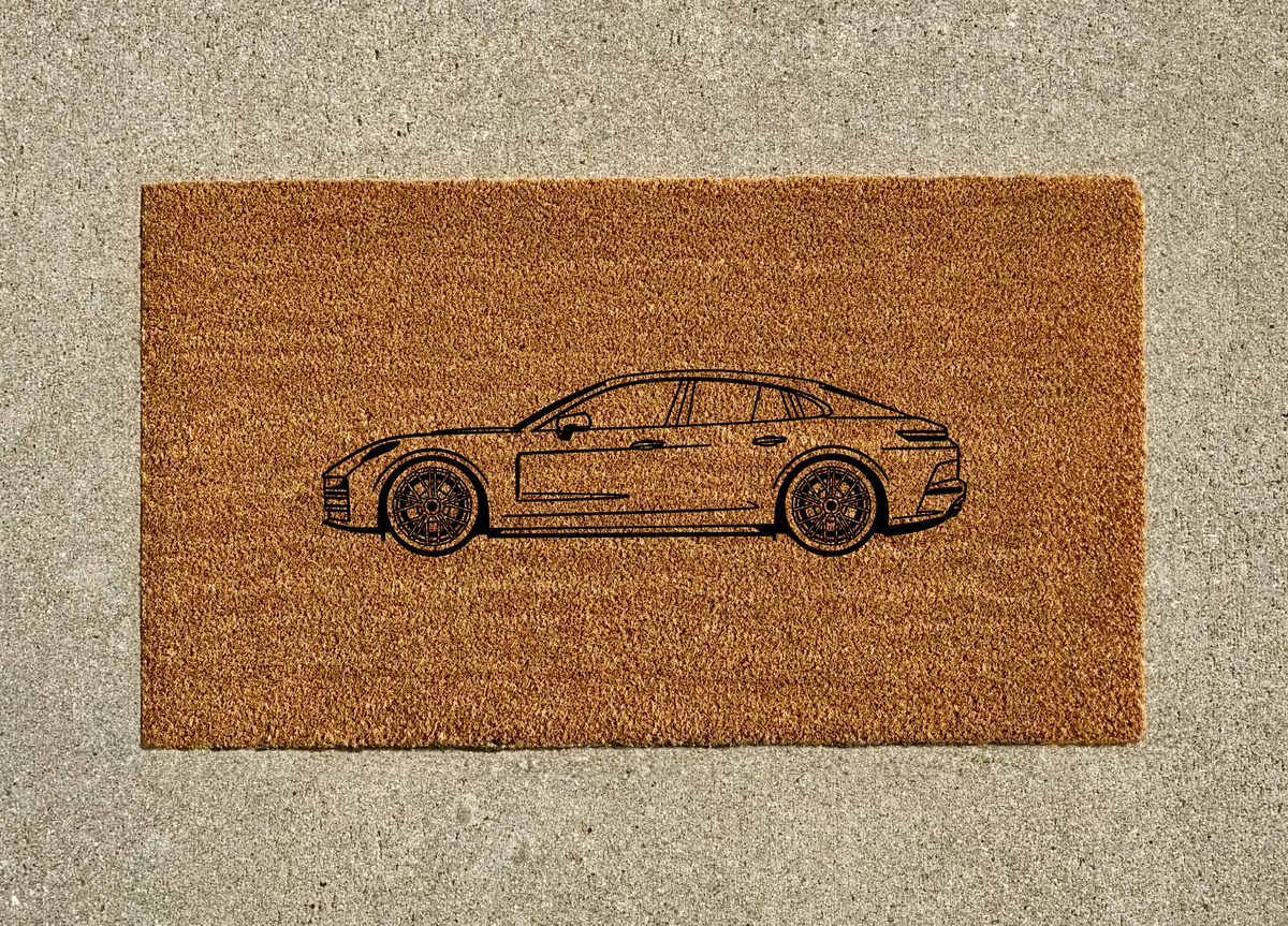 Porsche Panamera GTS Welcome Door Mat