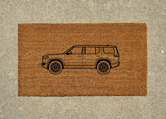 Rivian R1S Welcome Door Mat