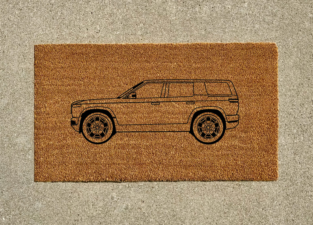 Rivian R2 Welcome Door Mat