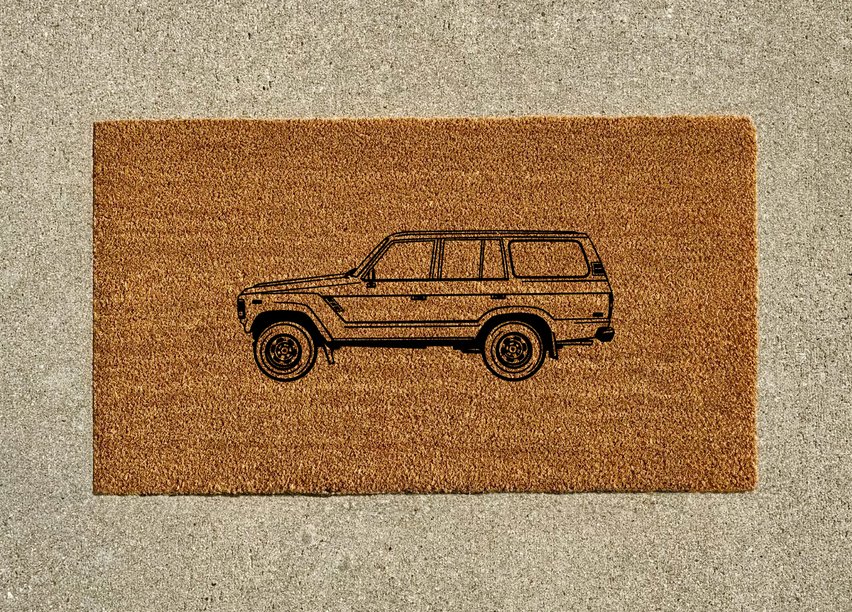 Toyota Land Cruiser FJ60 Welcome Door Mat